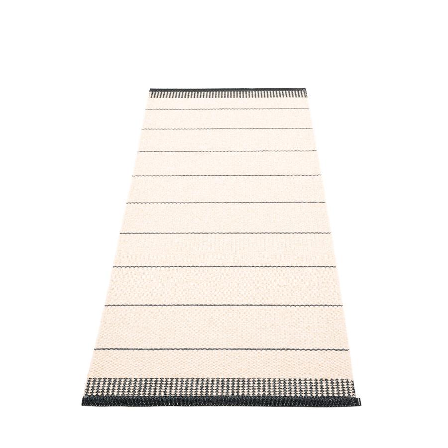 Pappelina, Belle Rug - Black, 2.75' x 6.5'- Placewares
