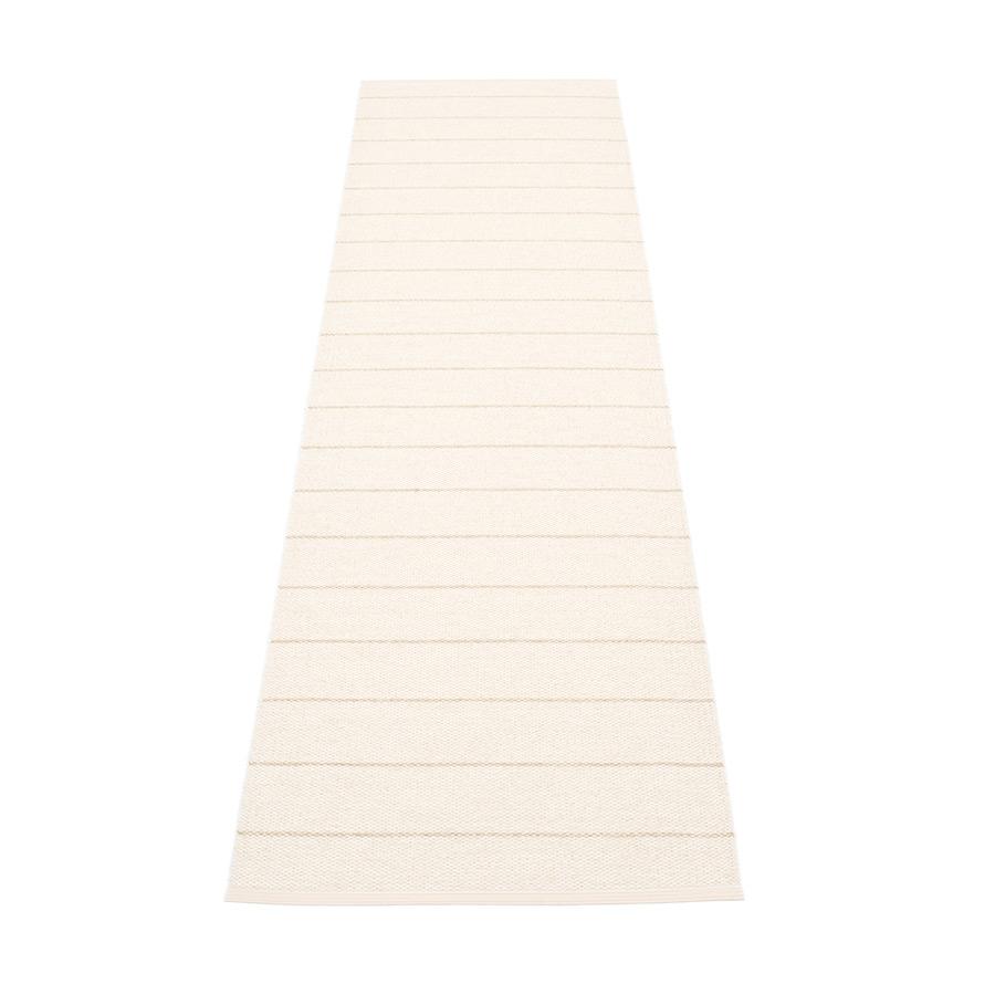 Pappelina, Carl Rug - Vanilla-White, 2.25' x 8.75'- Placewares