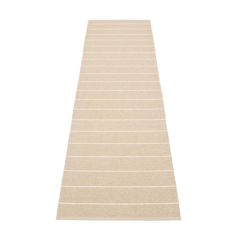 Pappelina, Carl Rug - Linen Beige, 2.25' x 8.75'- Placewares