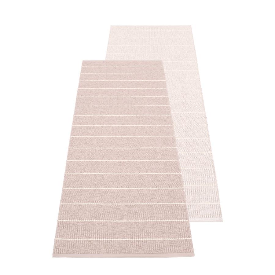 Pappelina, Carl Rug - Pale Rose-Vanilla, 2.25' x 6'- Placewares
