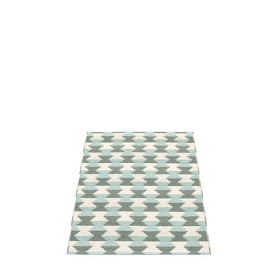 Pappelina, Dana Rug - Army-Pale Turquoise-Vanilla, - Placewares