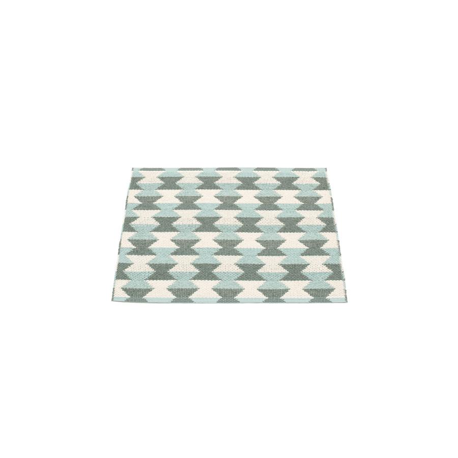 Pappelina, Dana Rug - Army-Pale Turquoise-Vanilla, - Placewares