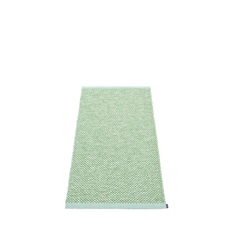Pappelina, Effi Rug - Pale Turquoise-Grass Green-Vanilla, 2' x 4'- Placewares