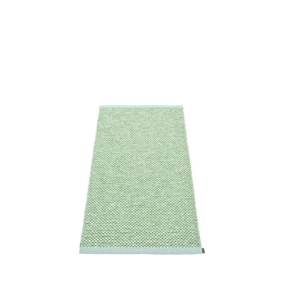 Pappelina, Effi Rug - Pale Turquoise-Grass Green-Vanilla, 2' x 4'- Placewares