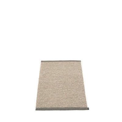 Pappelina, Effi Rug - Charcoal-Light Nougat-Vanilla, 2' x 2.25'- Placewares