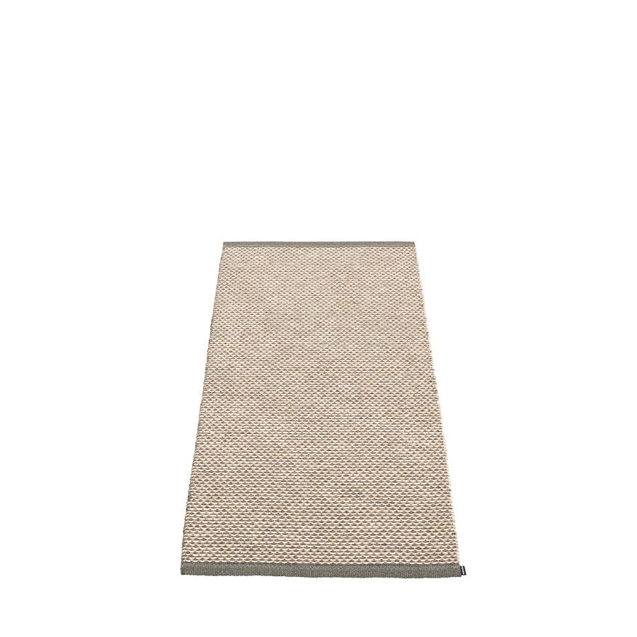 Pappelina, Effi Rug - Charcoal-Light Nougat-Vanilla, 2' x 4'- Placewares