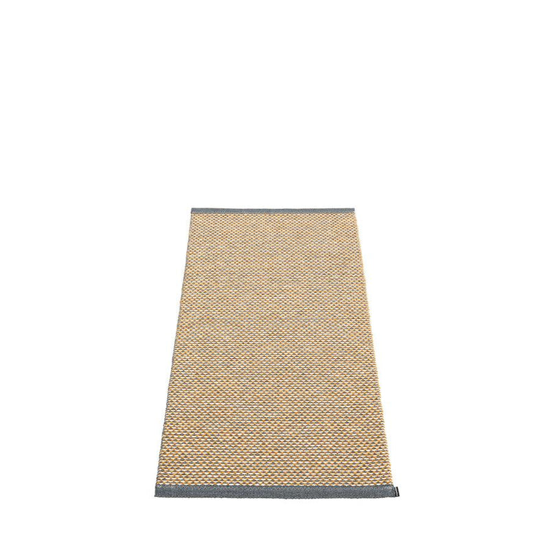 Pappelina, Effi Rug - Granit-Ochre-Vanilla, 2.25' x 6.5'- Placewares