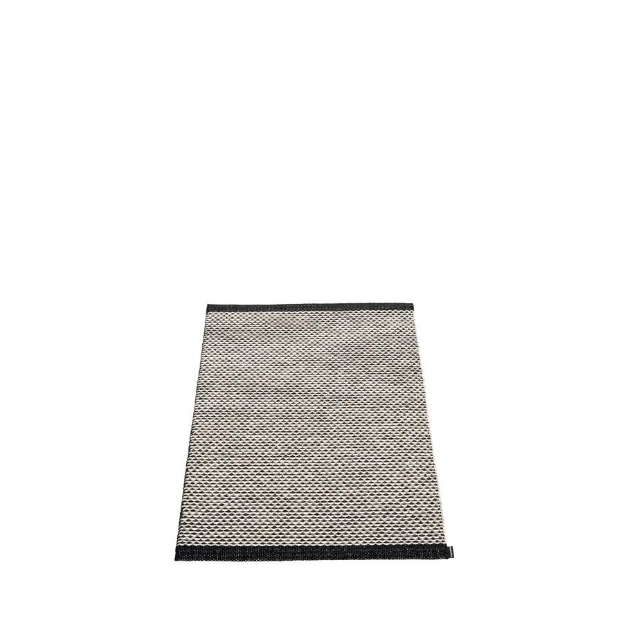 Pappelina, Effi Rug - Black-Warm Grey-Vanilla, 2' x 2.25'- Placewares
