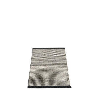 Pappelina, Effi Rug - Black-Warm Grey-Vanilla, 2' x 2.25'- Placewares
