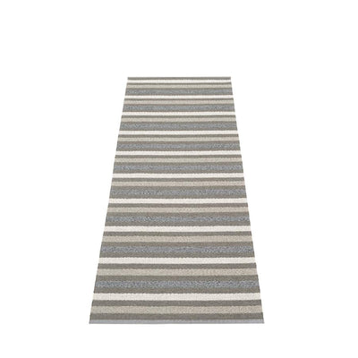 Pappelina, Grace Rug - Charcoal, 2.25' x 6.5'- Placewares