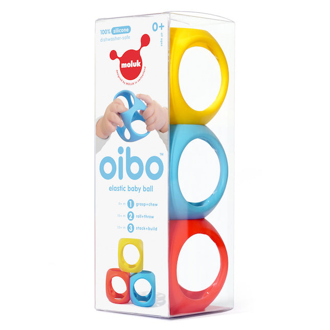 Moluk, Oibo Elastic Balls, Primary Colors- Placewares