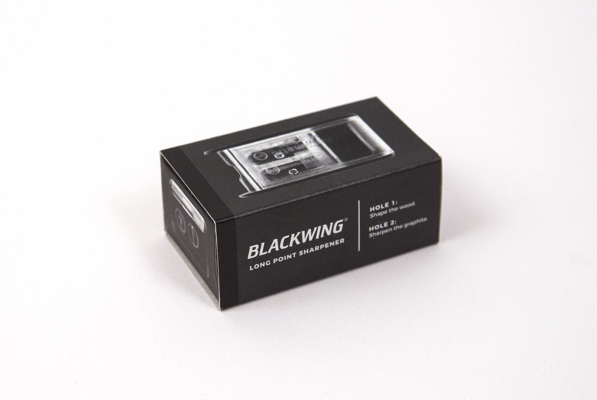 Blackwing, Black Long Point Pencil Sharpener, - Placewares