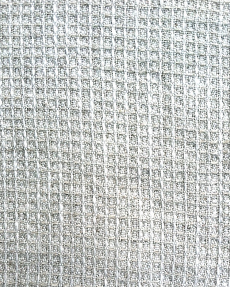 Fog Linen, Japanese Linen Washed Waffle Throw Blankets, - Placewares
