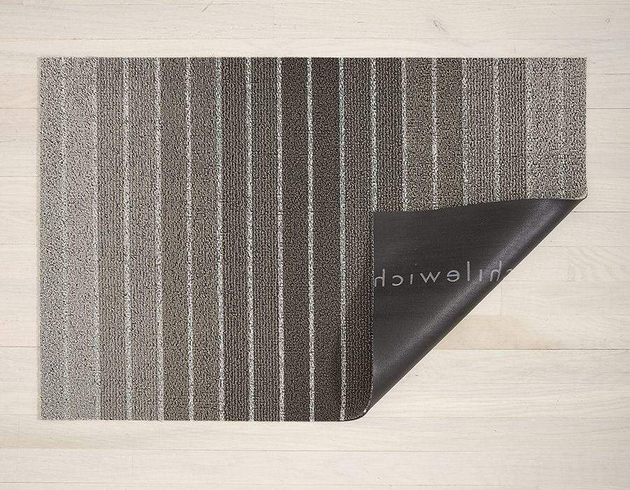 Chilewich, Block Stripe Indoor/Outdoor Shag Floor Mats, - Placewares