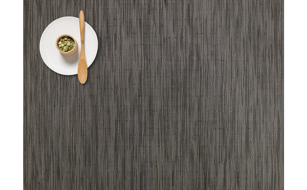 Chilewich, Bamboo Placemats, Rectangle, Gray Flannel- Placewares