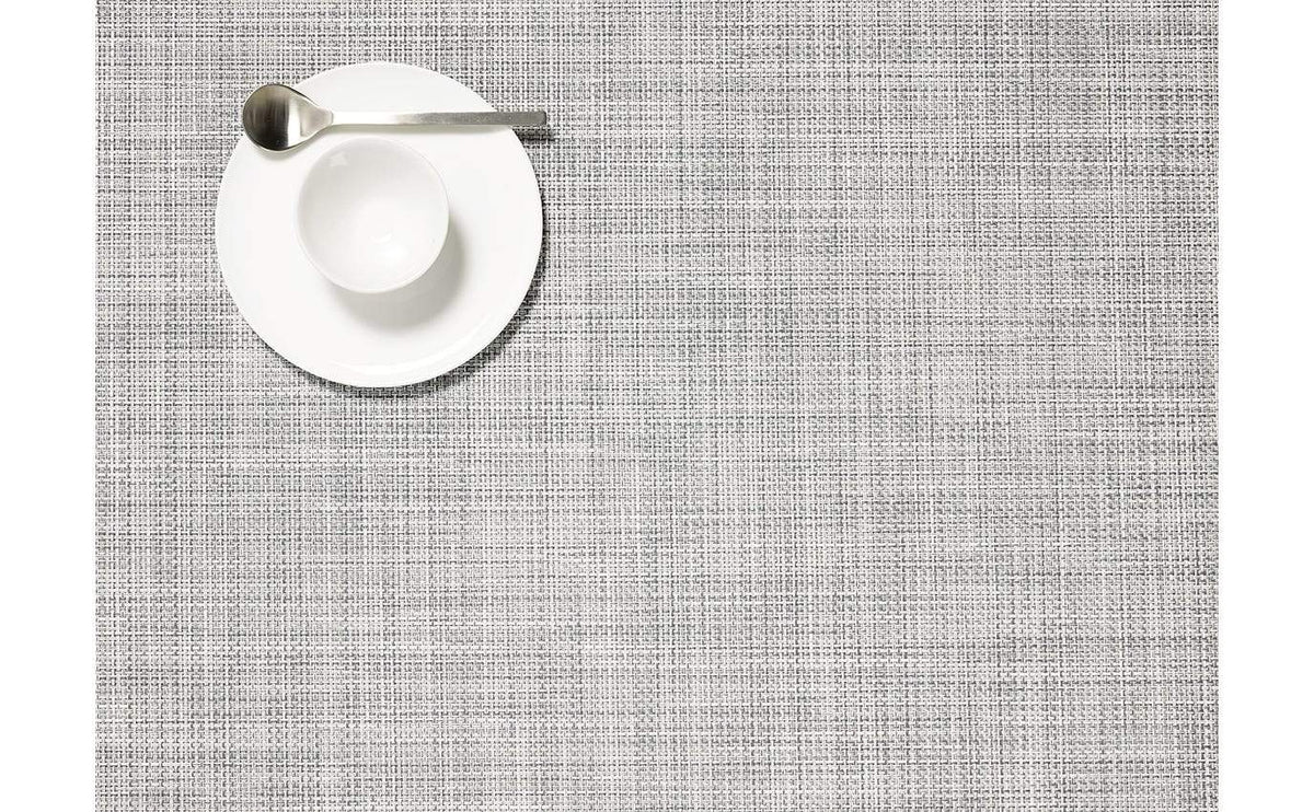 Chilewich, Mini Basketweave Placemat, Rectangle, Mist- Placewares