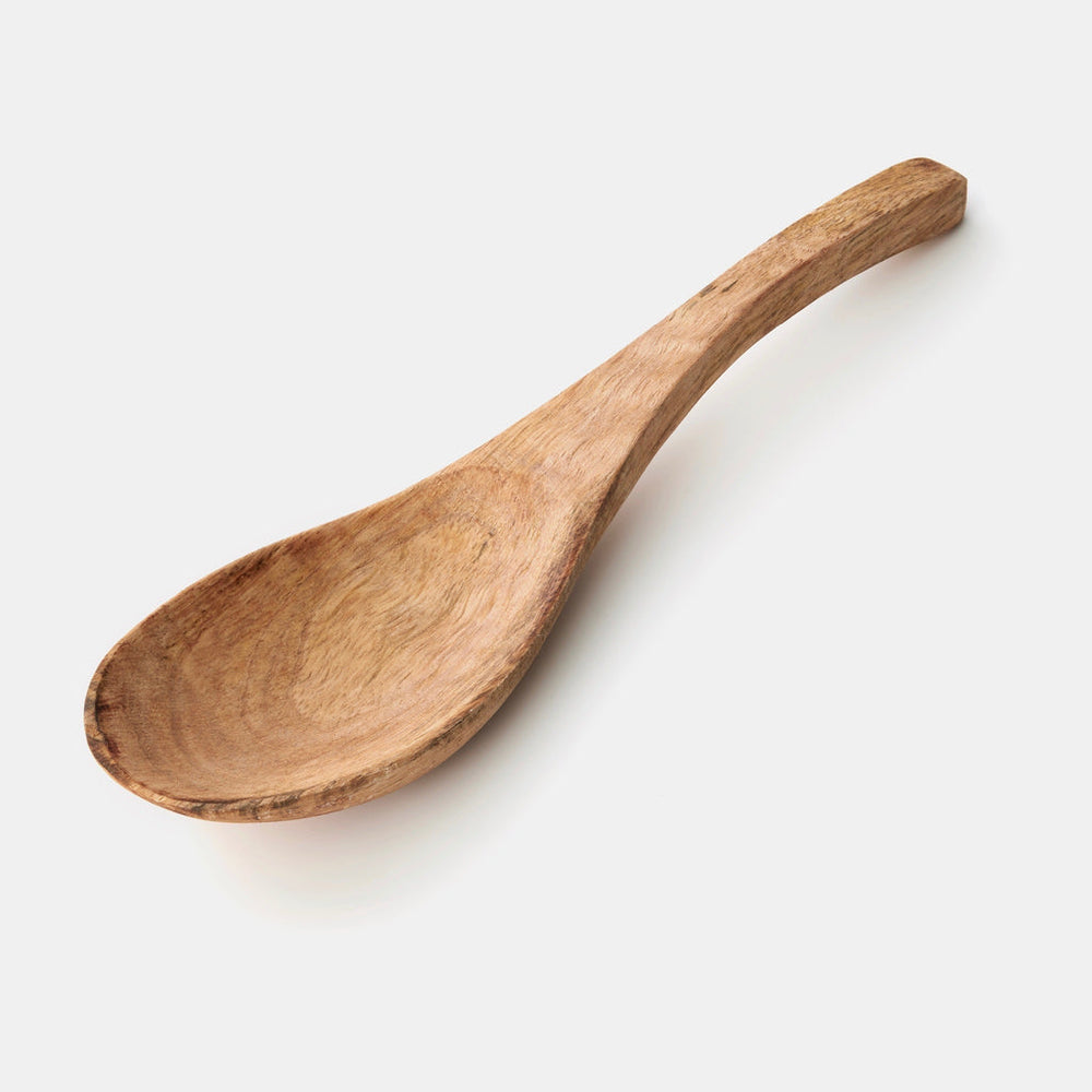 Fog Linen, Hand Carved Wood Serving Spoons, Large- Placewares