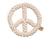 Jax & Bones, Peace Sign Rope Dog Toy, - Placewares