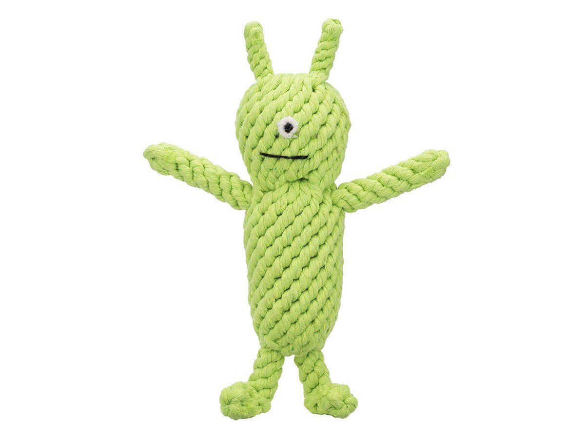 Jax & Bones, Norman the Alien Rope Dog Toy, - Placewares