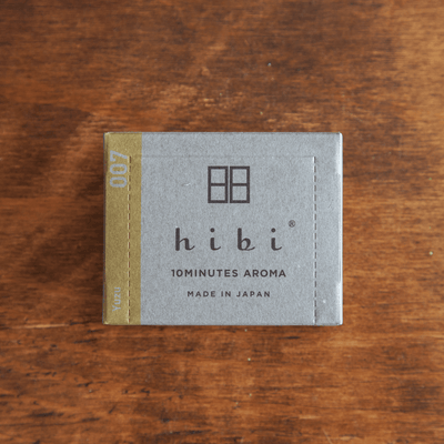 Kobe Match Co., 10-Minute Aromatherapy Box Set Matches, assorted scents, Yuzu- Placewares